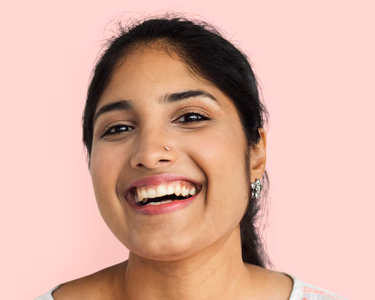 indian ethnicity happy woman portrait 53876 153598